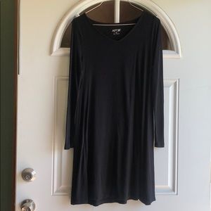 Long Sleeve Black Dress Size XS